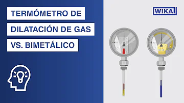 ¿Cómo funciona un sensor Bimetalico para determinar la temperatura?