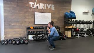 Goblet Pulse Squats - Exercise Demonstration and Instructions