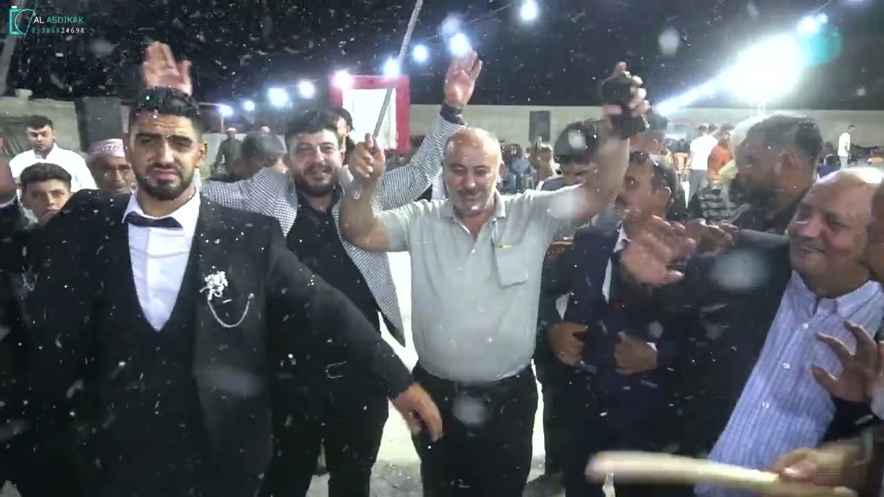 أفراح أهالي تل حجر زفاف العريس شلوت خليل شلوت الفنان حسن كول ساس ج4