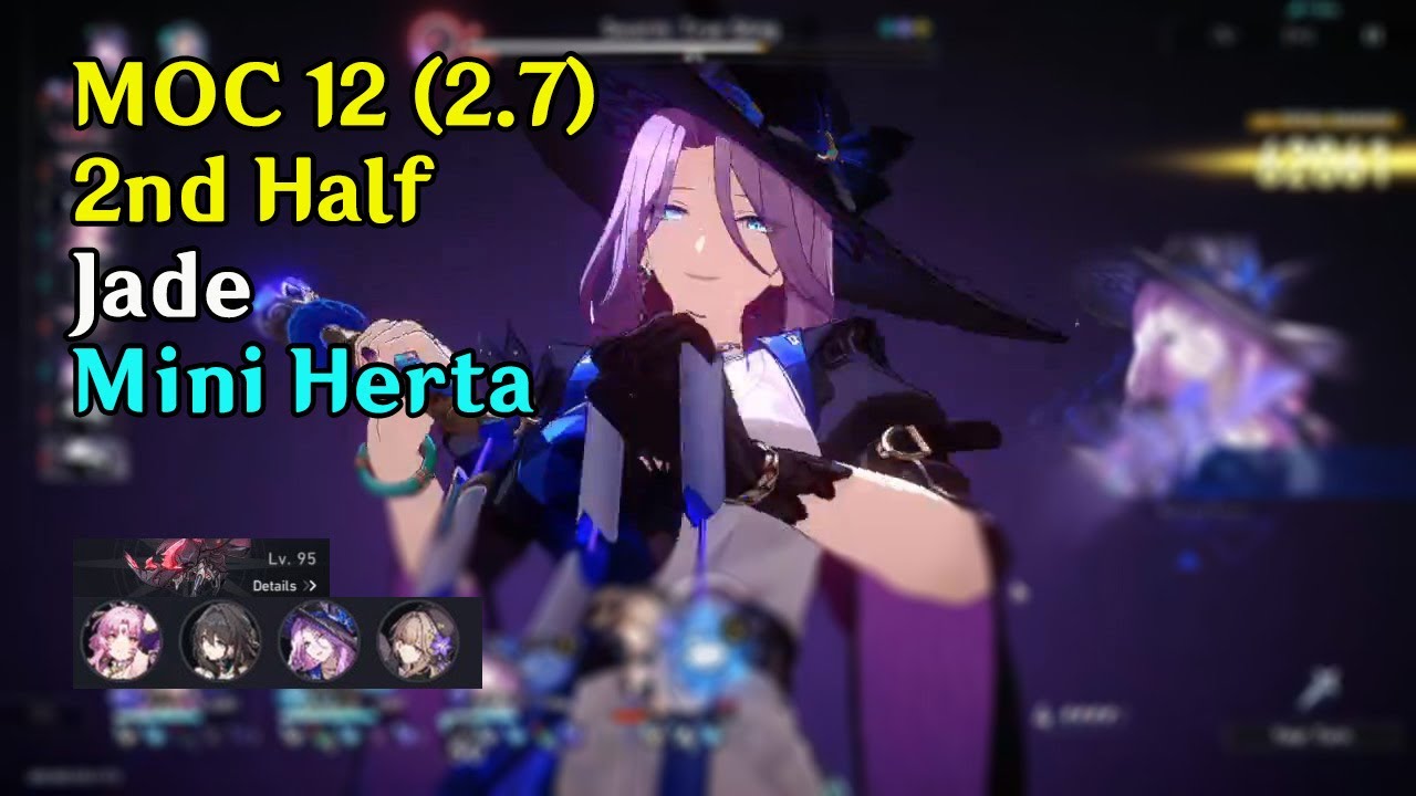 MOC 12 (2.7) - Mini Herta (BD si3) ft. Jade e0s0 , R.Mei e2 , Fu Xuan vs. 2nd half | HSR