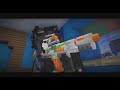 Nerf gun Wars - Minecraft animation