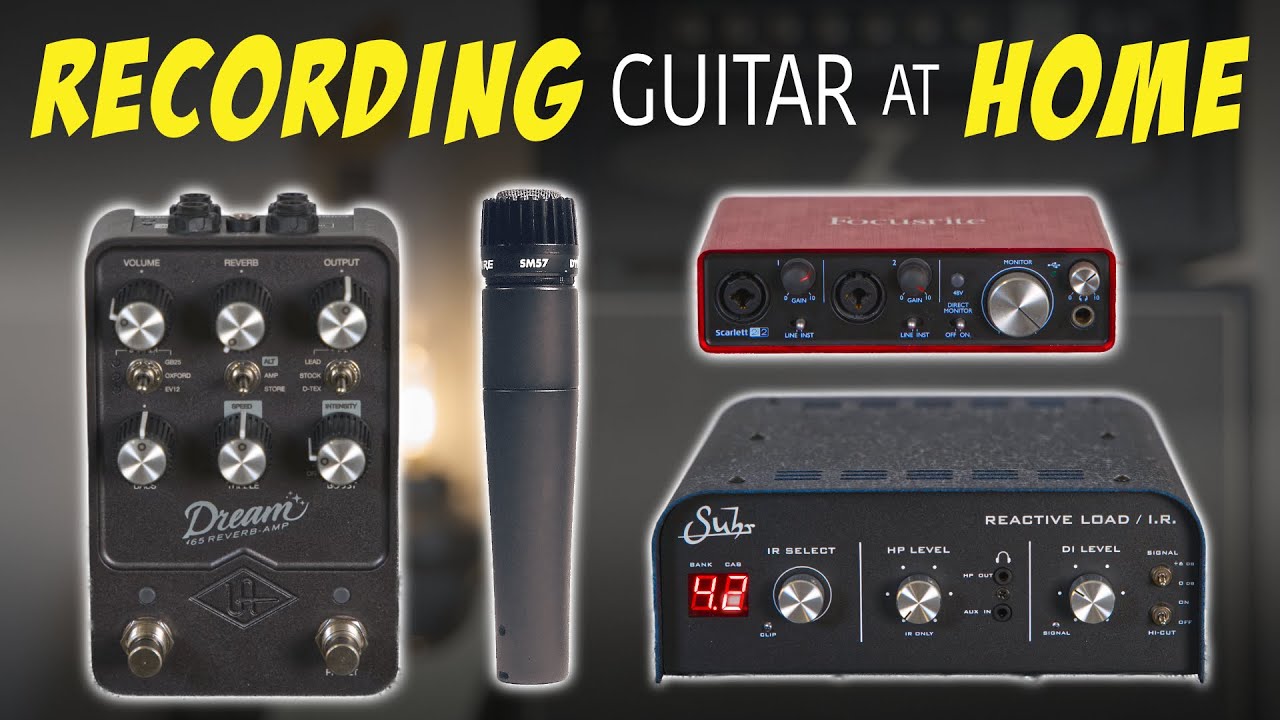 The 4 Best Ways To Record Guitar At Home