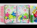 Techniques for Creating Texture in Acrylic Paint - Mixed Media Art Journal for Beginners