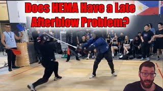Does HEMA Have a Problem with Late Afterblows?