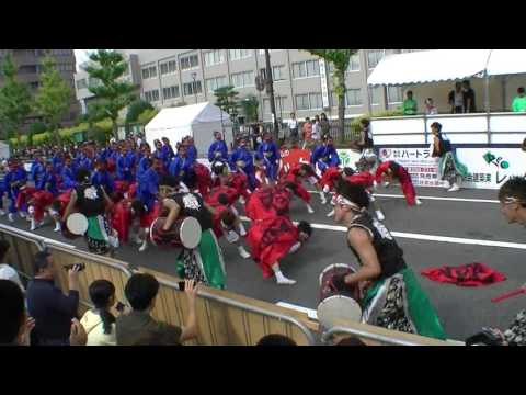 「天狗ぅ」　安濃津よさこい2016（パレード）