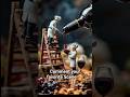 How Miniature Chefs Make Premium Red Wine! 🍇🍷 #shorts#viral #asmr #asmrsounds