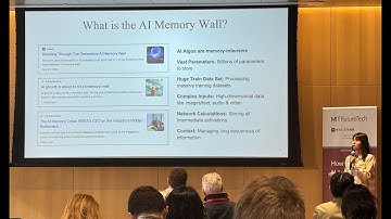 FutureTech Conference 2025: "Get Ready for the Al Memory Wall" with Anna Li