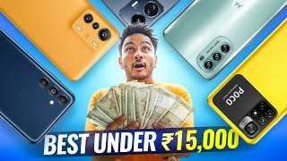 5 Best Smartphones Under ₹15,000  June, July
