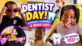 Dentist Day With 3 Kids!