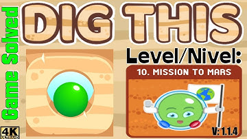 Dig This! || Chapter 10 - Mission to Mars (All levels completed)