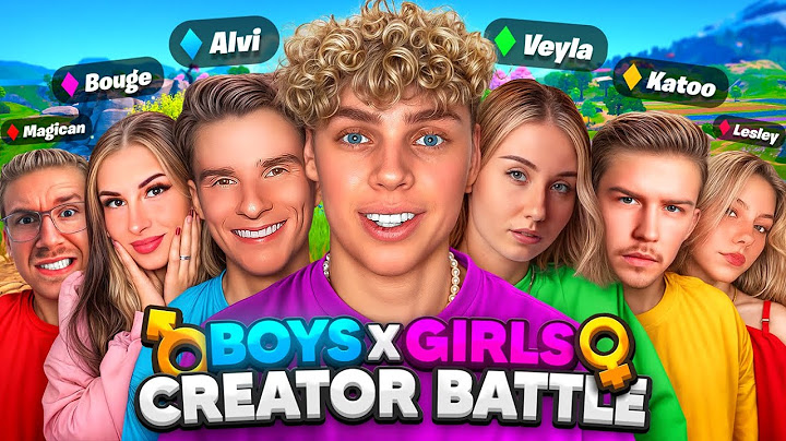 Das XXL JUNGS x MÄDCHEN Fortnite Creator TURNIER! ⚔️