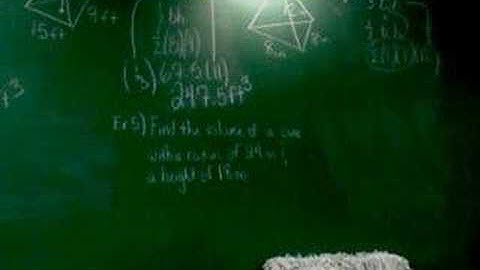 Chapter 10, Section 7, Pt. 2: Volume Pyramids and Cones