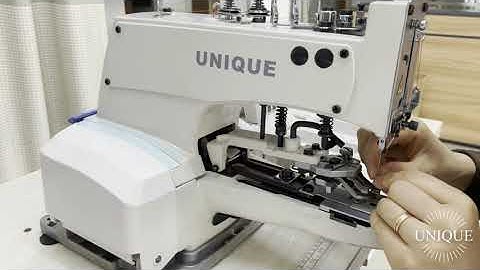 Button sewing machine (chainstitch) direct drive