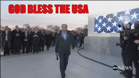 Thumbnail of LEE GREENWOOD GOD BLESS THE USA TRUMP INAUGURATION