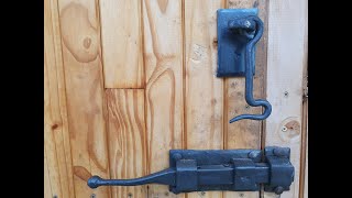 Hand Forged Door Latch by Rustic Iron Works 2,798 views 2 years ago 16 minutes
