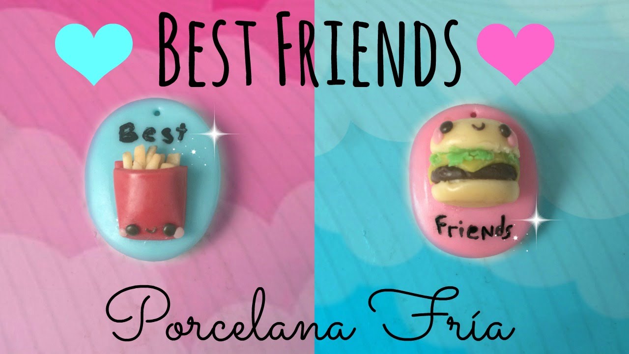 DIY Dijes Para Mejores Amigos / Porcelana fría