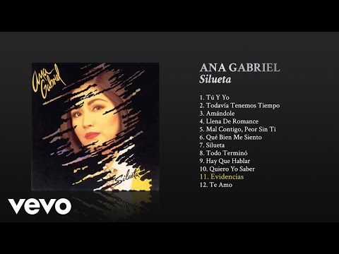 Ana Gabriel - Evidencias (Cover Audio)