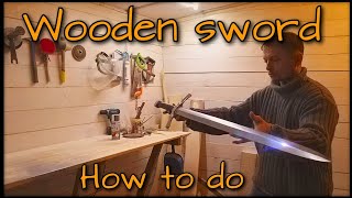 меч из ........... Wood sword