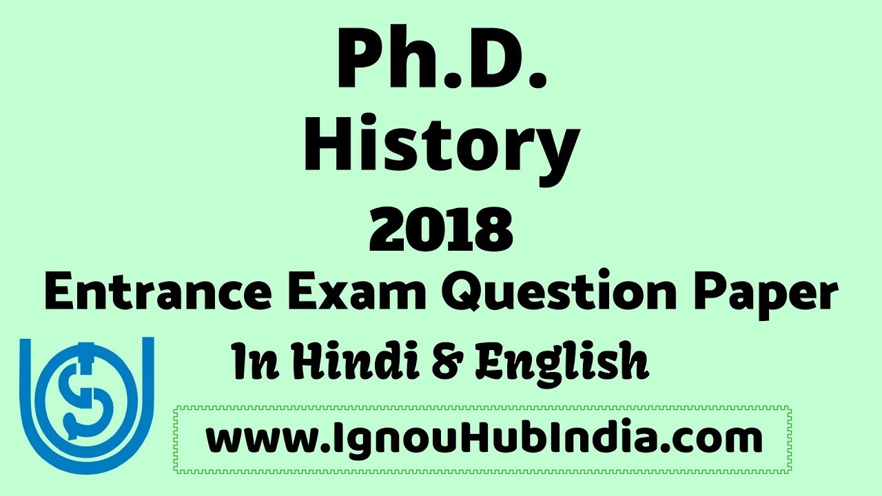 IGNOU Ph.D Journalism And Mass Communication Entrance Exam Question Paper  2017 In Hindi English PhD - YouTube