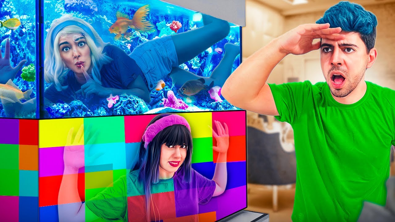 ESCONDE ESCONDE EXTREMO DE CAMUFLAGEM COM CORES!!