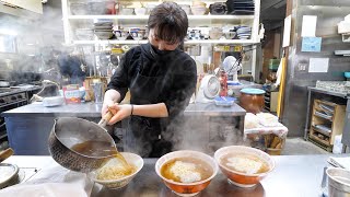 Opens at 8 AM! Chinese Noodles! Omelette Rice! Popular Dishes in the 100-year-old Japanese Diner!