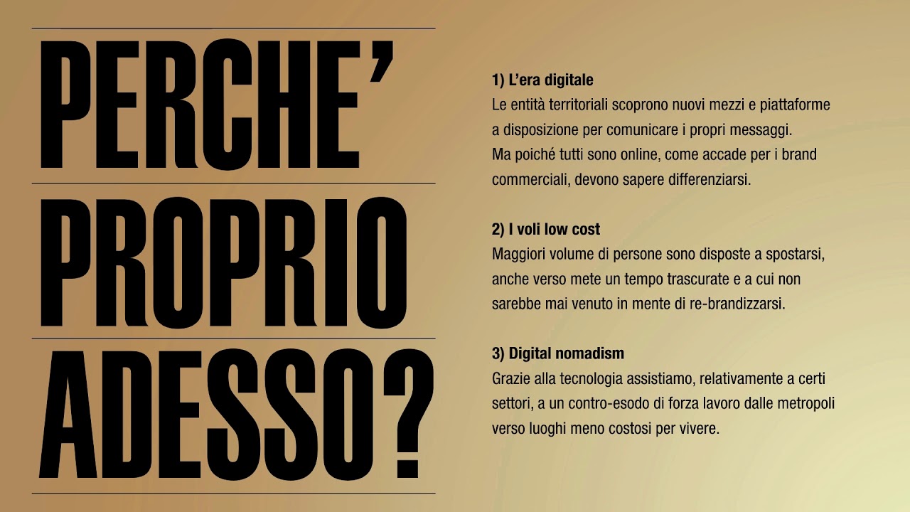 Marco Gui Marco Gui e ATC - All Things Communicate - Seminario sul Place Branding ...