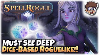 MUST SEE Deep Dice-Based Roguelike!! | Let's Try: SpellRogue