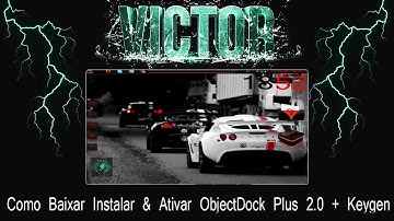 Como Baixar Instalar & Ativar ObjectDock Plus 2.0 + Keygen