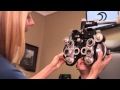 How does a pediatric optometrist check a child