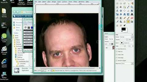 GIMP tutorial - spots and blemishes removal.