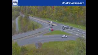 Bad Driver T-Bones Innocent Driver At Infamous Intersection In Augusta County, Virginia 