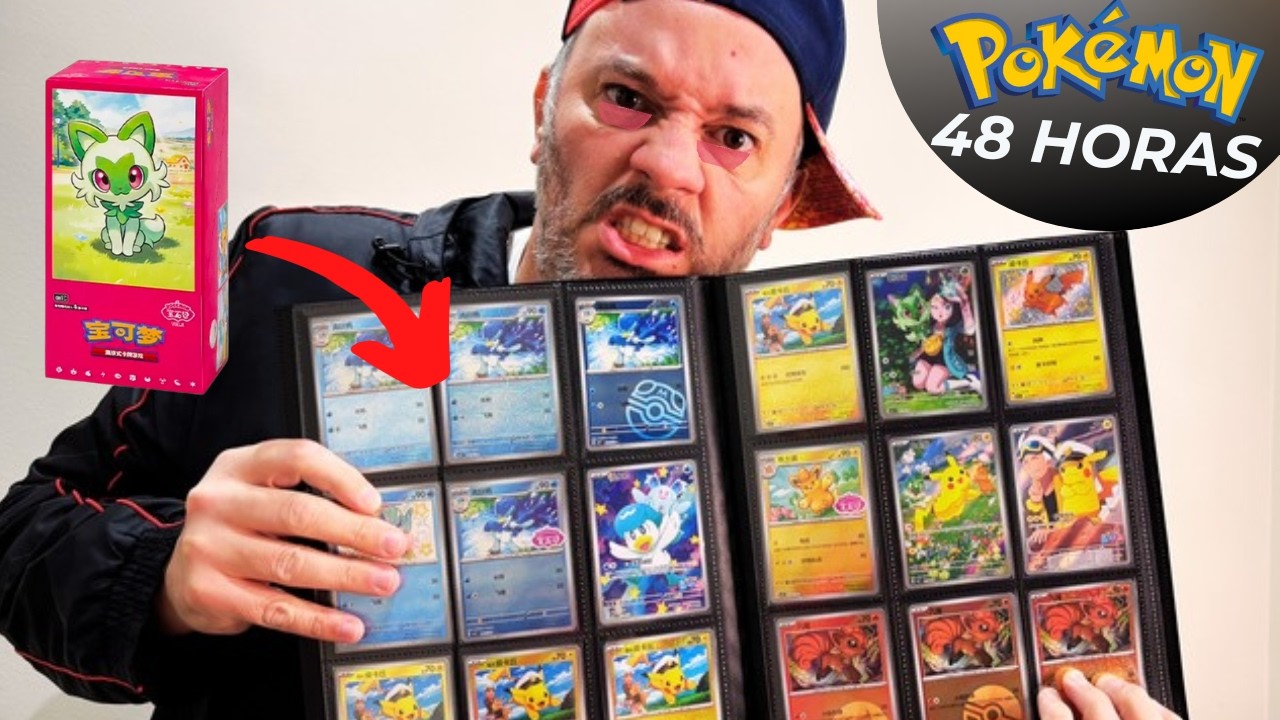 COMPLETEI a COLEÇÃO POKEMON GEM PACK VOL.1 em 48 HORAS
