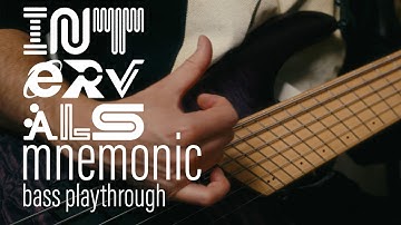 intervals | mnemonic bass play-through |  @JacobUmansky