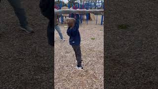 5 year old Elijah on the Monkey Bars! #beastmode