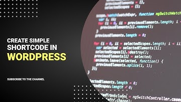 Create Simple Shortcode | Display Posts | Custom file | Wordpress