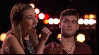 The Voice S18 E6 Allegra Miles vs Michael Williams How Will I Know Whitney Houston