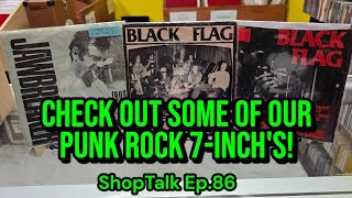 Rare Punk Rock 7 Vinyl at the Record Shop