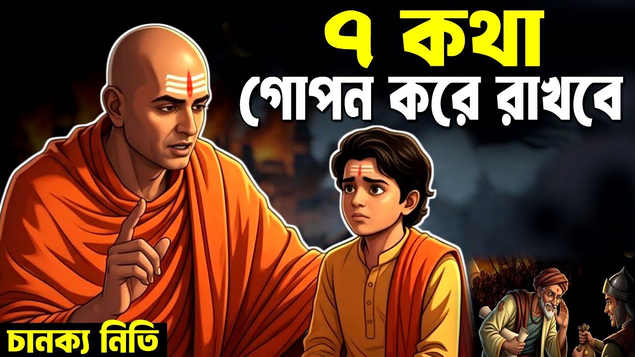 ৭টি গোপনীয় বিষয় যা আপনার জীবনকে বদলে দেবে - Chanakya Niti