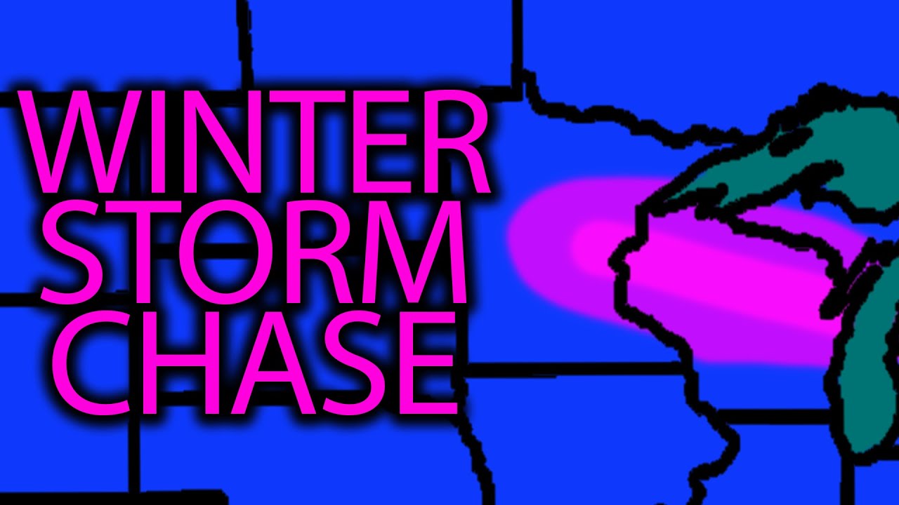 STORM CHASING - Wisconsin Winter Storm 2/8/25 - YouTube