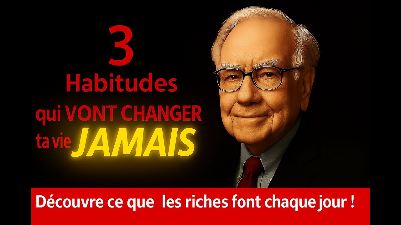 Les 3 Habitudes des Millionnaires que Personne ne Pratique ! - YouTube