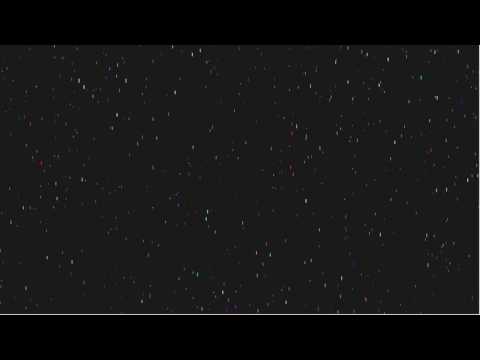 Rainbow rain with python and Tkinter
