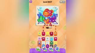 Colony Flow Level 2657 Hard Puzzle Walkthrough Solution 