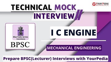 IC Engine Mock interview for BPSC(Lecturer) | Prepare with YP to crack the BPSC interview