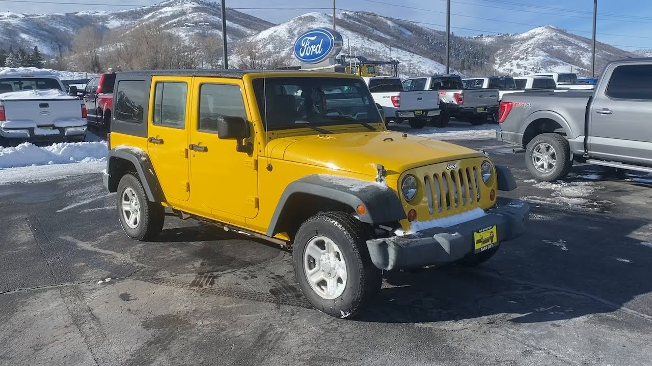 2008 Jeep Wrangler Park City, Heber, Midway, Salt Lake City, Holladay