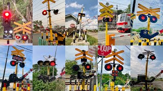 2025 RECAP! Kompilasi Random Perlintasan Kereta Api Terbaik 2025