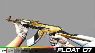 CS2 AK-47 | The Oligarch - FLOAT Comparison