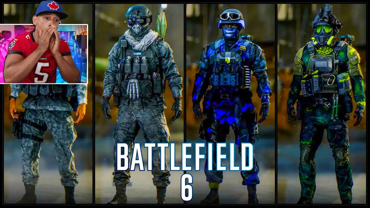 TODAS las SKINS NUEVAS GRATIS de la NUEVA TEMPORADA 1 BATTLEFIELD 6 ...