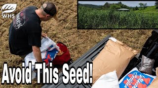 #1 Worst Food Plot Seed