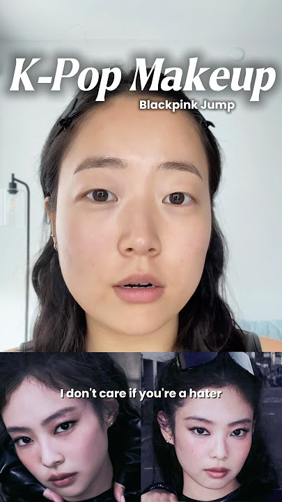 Trying K-POP Blackpink Makeup #Jump