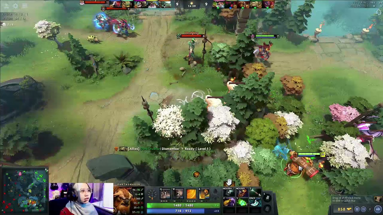 Earthshaker Moment 2 Dota 2 Youtube